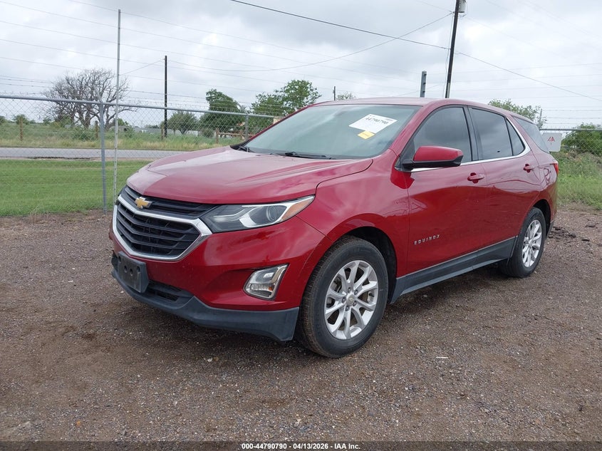 2018 Chevrolet Equinox 1.5 Lt red Lot 111044790790 Vin 3GNAXJEV3JS617033