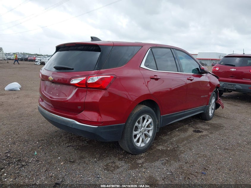 2018 Chevrolet Equinox 1.5 Lt red Lot 111044790790 Vin 3GNAXJEV3JS617033
