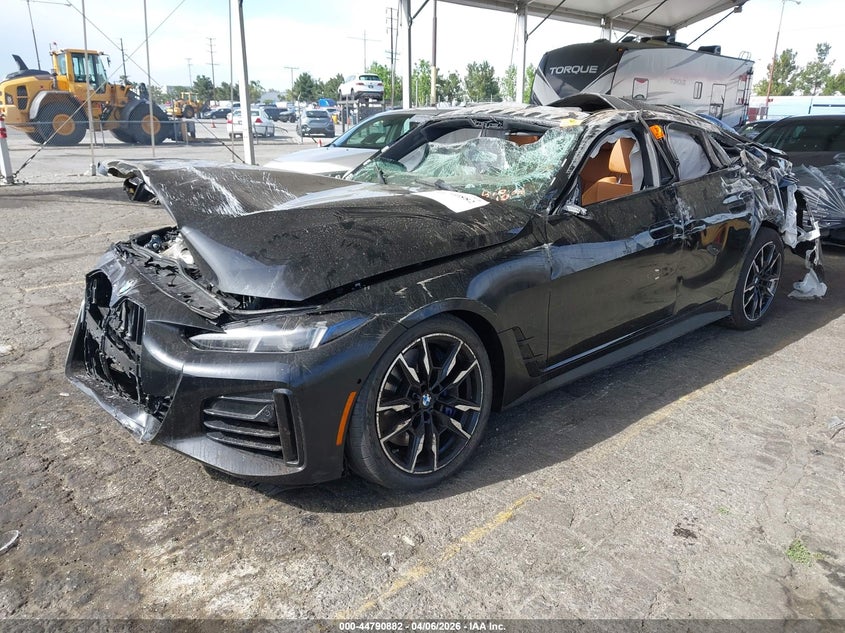 Vin: wba63fb09sfu80909, lot: 45288139, bmw m440i gran coupe xdrive 20252