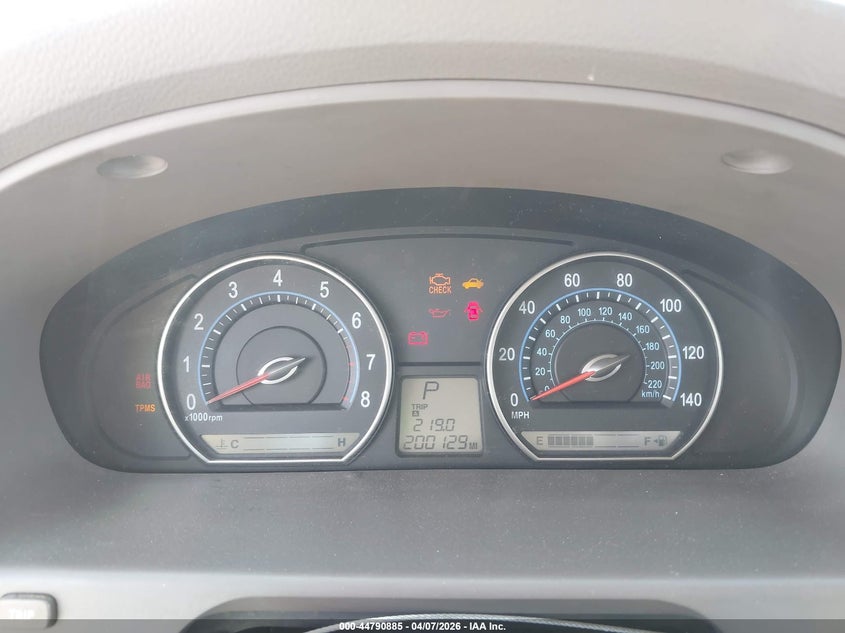 2008 Kia Optima Lx VIN: KNAGE123X85225647 Lot: 44790885