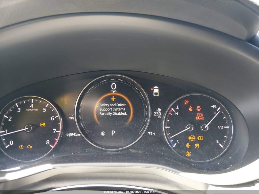 2019 MAZDA 3 HATCHBACK 2.5L I-4 DI, DOHC, VVT, 186HP