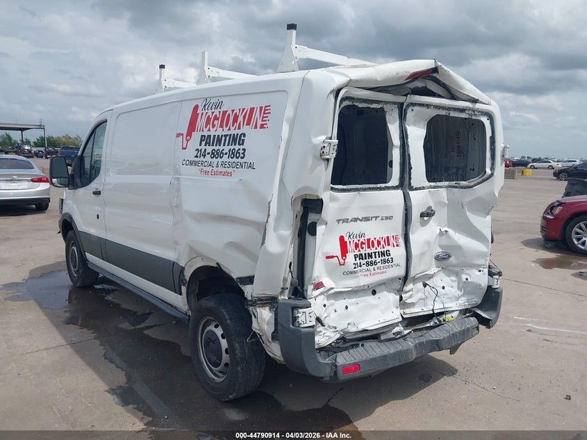 Vin: 1ftyr1ym6hka97324, lot: 45288172, ford transit-250 20173