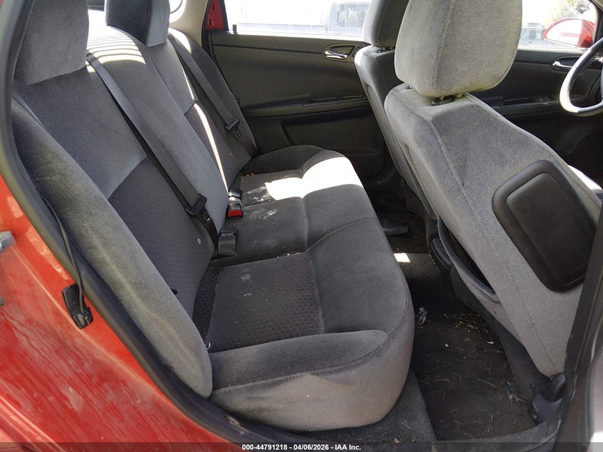 2G1WF5E32C1116004 2012 Chevrolet Impala 3.6 Ls red