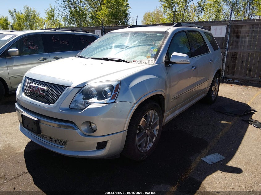 Vin: 1gkkvted8cj210274, lot: 45288531, gmc acadia denali 20122