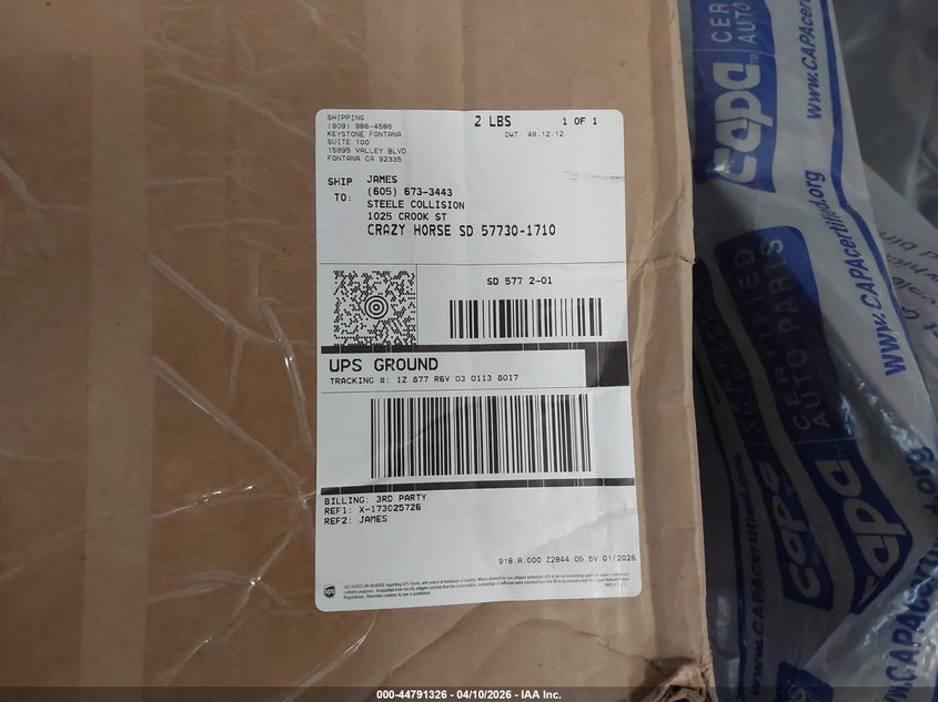 2020 Toyota Prius Le VIN: JTDKARFU0L3106956 Lot: 44791326