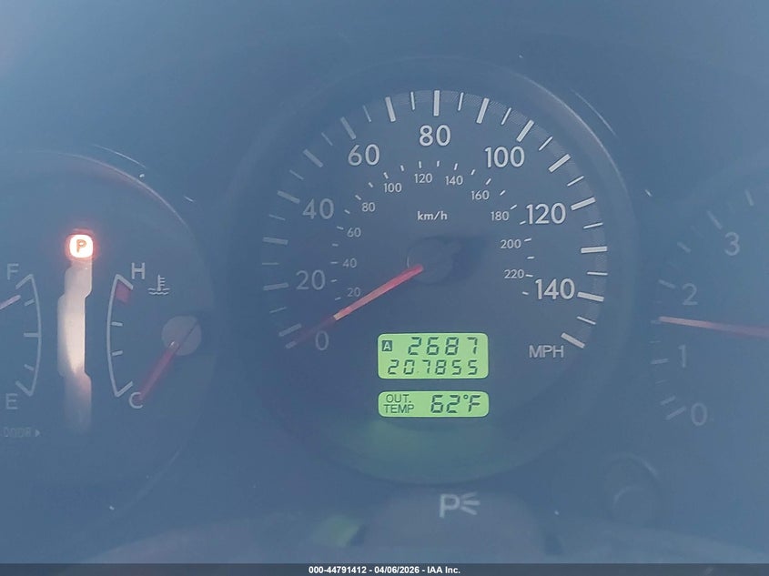 2004 Subaru Forester 2.5Xt VIN: JF1SG69634H724907 Lot: 44791412