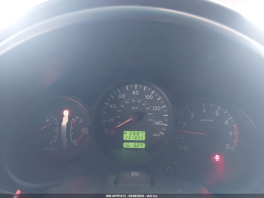 2004 Subaru Forester 2.5Xt VIN: JF1SG69634H724907 Lot: 44791412