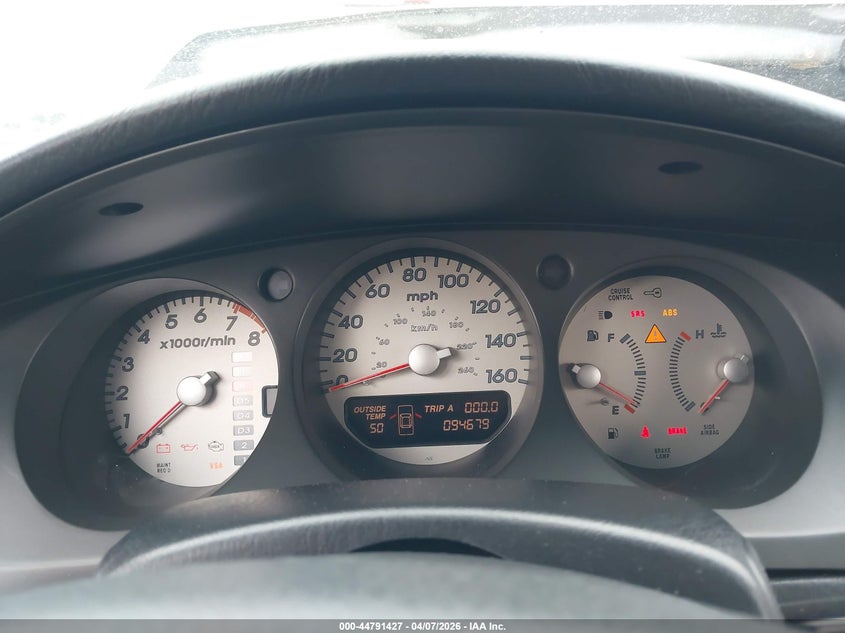 2001 Acura Cl 3.2 Type S VIN: 19UYA42601A021811 Lot: 44791427