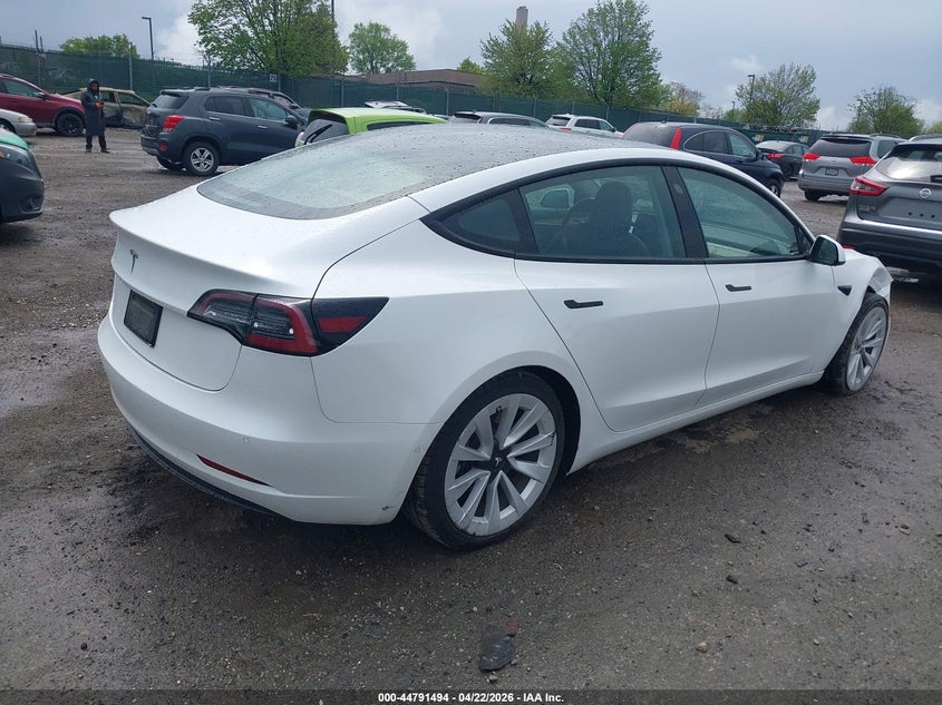 2021 TESLA MODEL 3 SEDAN ELECTRIC