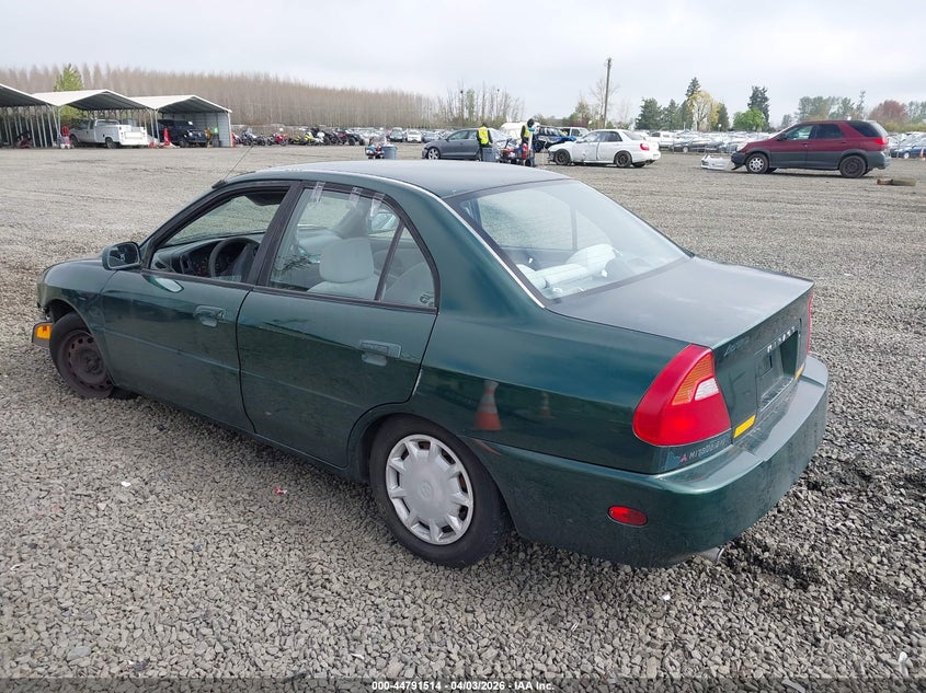 2001 Mitsubishi Mirage Ls