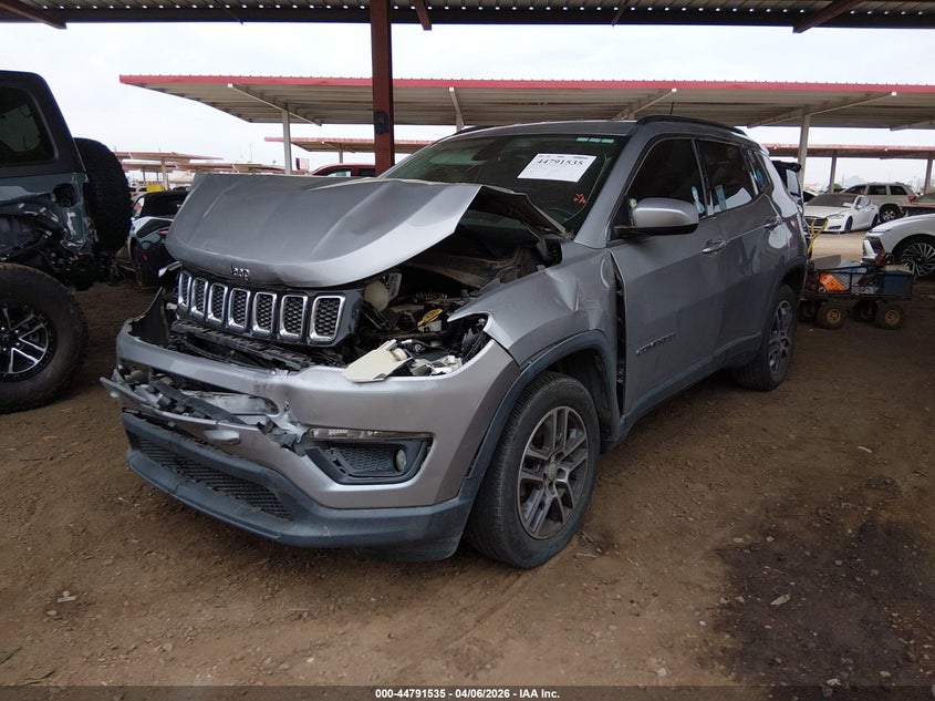 Vin: 3c4njcbb1ht671081, lot: 45288793, jeep new compass latitude fwd 20172