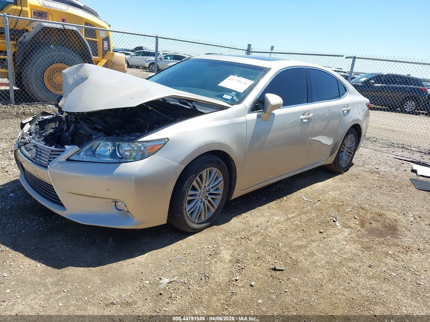 JTHBK1GG2E2109646 2014 Lexus ES 3.5 Es 350 beige