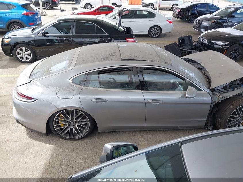 2021 Porsche Panamera Turbo S VIN: WP0AF2A78ML154387 Lot: 44791569