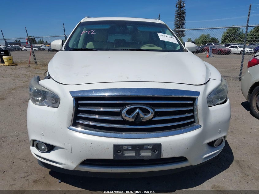 2013 Infiniti Jx35 VIN: 5N1AL0MN0DC343652 Lot: 44791645
