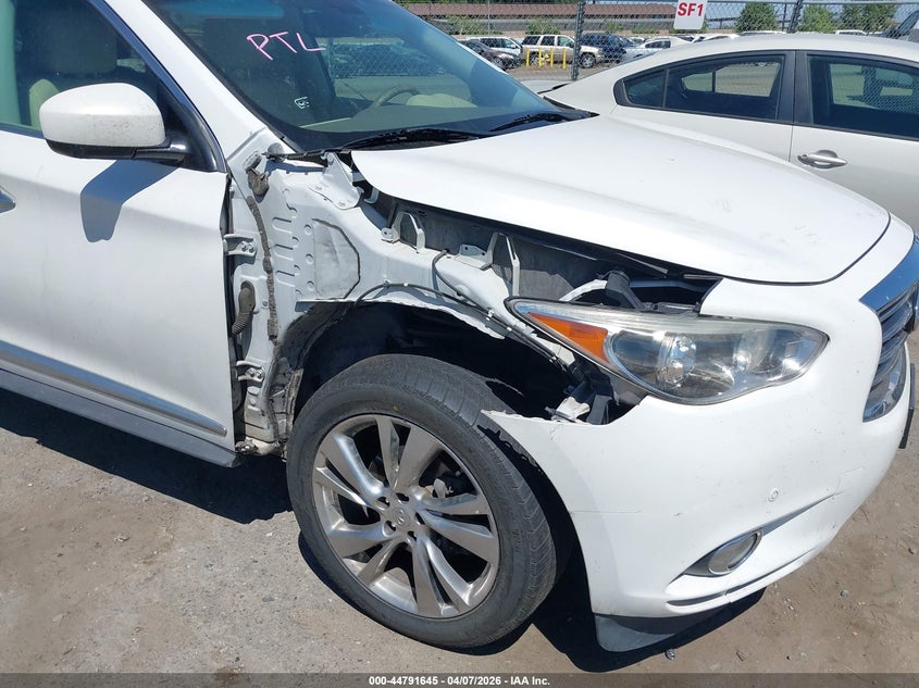 2013 Infiniti Jx35 VIN: 5N1AL0MN0DC343652 Lot: 44791645