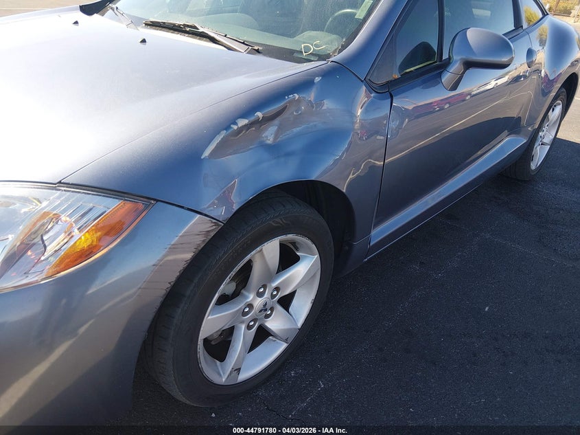 2007 Mitsubishi Eclipse Gs VIN: 4A3AK24F87E036117 Lot: 44791780