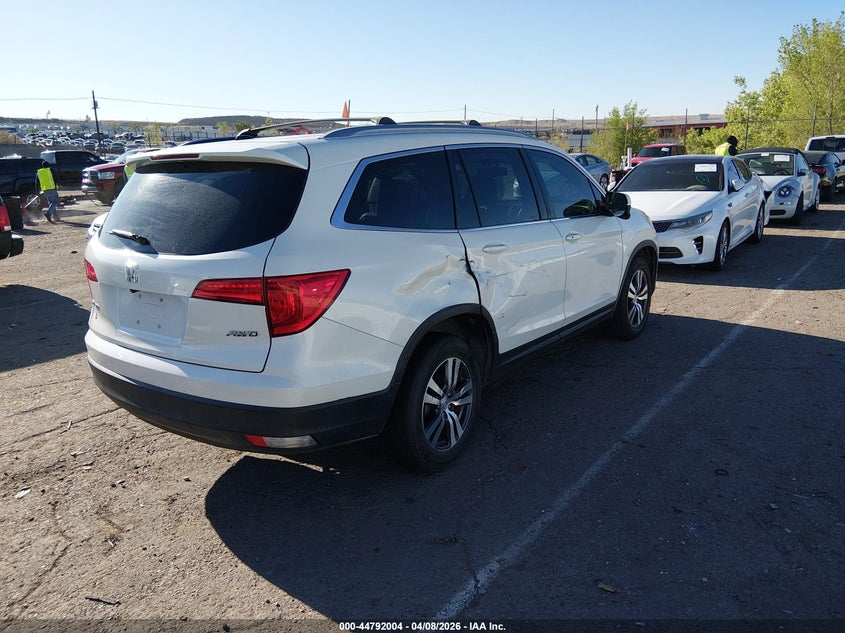Vin: 5fnyf6h51jb058058, lot: 45289262, honda pilot ex-l 20184