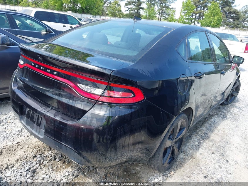 Vin: 1c3cdfbb2gd644951, lot: 45289280, dodge dart sxt 20164