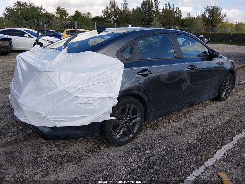 Vin: 3kpf34ad4me308327, lot: 45289295, kia forte gt-line 20214