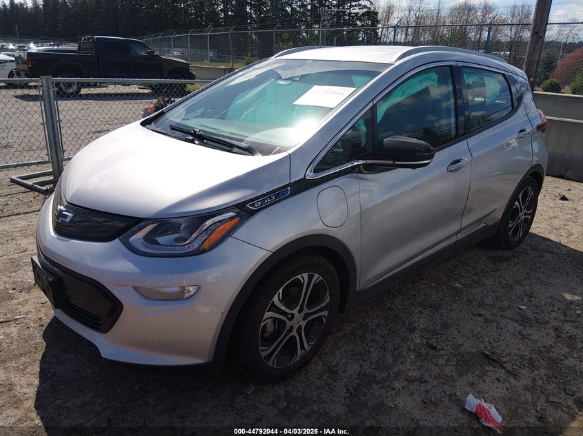 Vin: 1g1fz6s03l4144535, lot: 45289302, chevrolet bolt ev fwd premier 20202