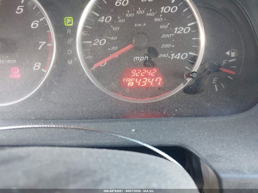 2003 Mazda Mazda6 I VIN: 1YVFP80CX35M37276 Lot: 44792081