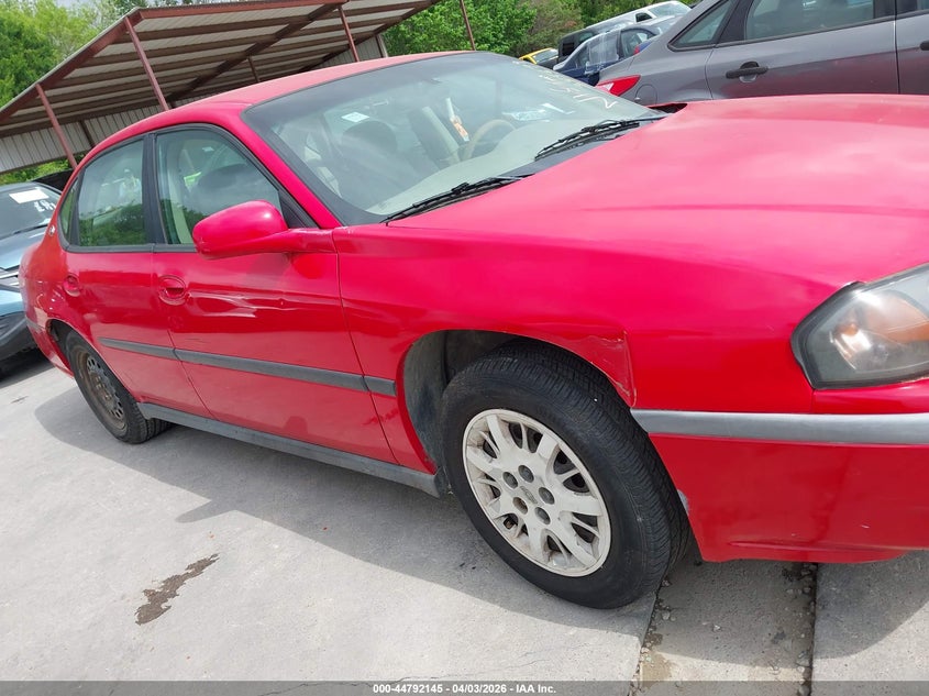 2002 Chevrolet Impala VIN: 2G1WF55E529345679 Lot: 44792145