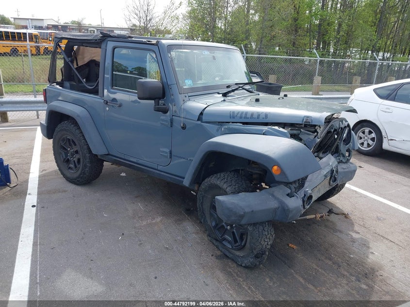 2014 JEEP WRANGLER WILLYS WHEELER