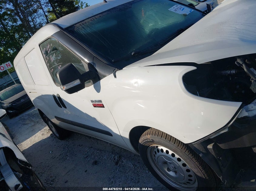 2022 Ram Promaster City Cargo Van VIN: ZFBHRFAB3N6W37516 Lot: 44792210