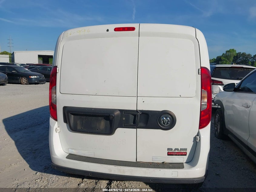 2022 Ram Promaster City Cargo Van VIN: ZFBHRFAB3N6W37516 Lot: 44792210