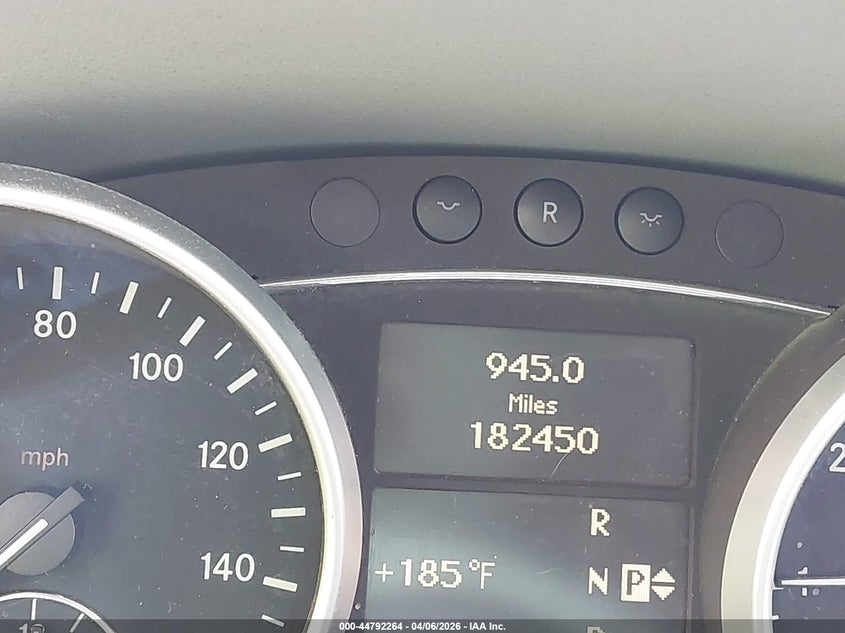 2010 Mercedes-Benz Ml 350 VIN: 4JGBB5GB0AA609104 Lot: 44792264