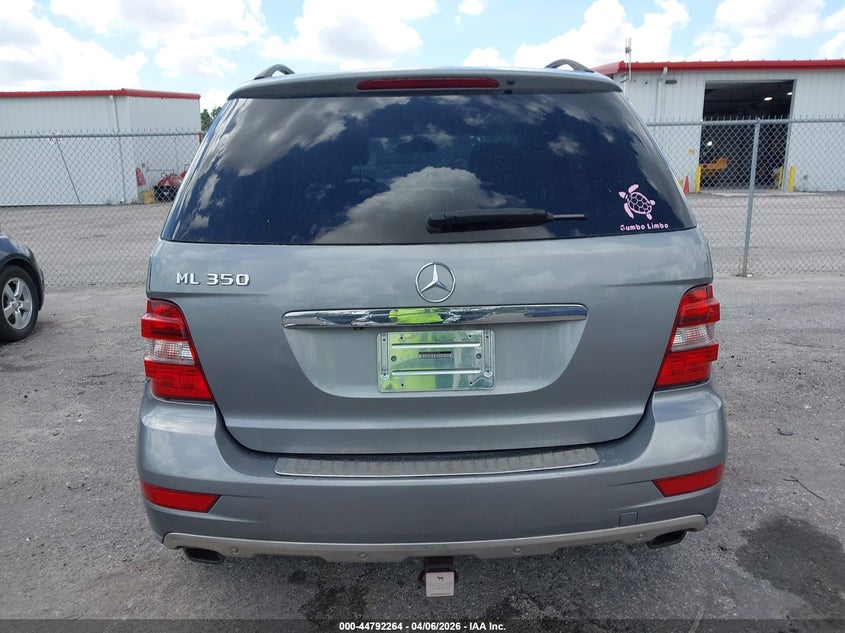 2010 Mercedes-Benz Ml 350 VIN: 4JGBB5GB0AA609104 Lot: 44792264