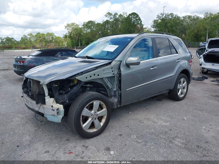 2010 Mercedes-Benz Ml 350 VIN: 4JGBB5GB0AA609104 Lot: 44792264