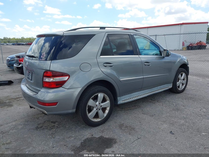 2010 Mercedes-Benz Ml 350 VIN: 4JGBB5GB0AA609104 Lot: 44792264
