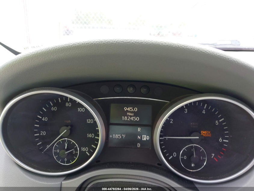 2010 Mercedes-Benz Ml 350 VIN: 4JGBB5GB0AA609104 Lot: 44792264