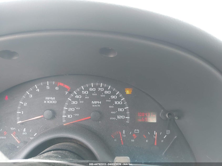 1998 Chevrolet Camaro VIN: 2G1FP22K4W2151276 Lot: 44792313