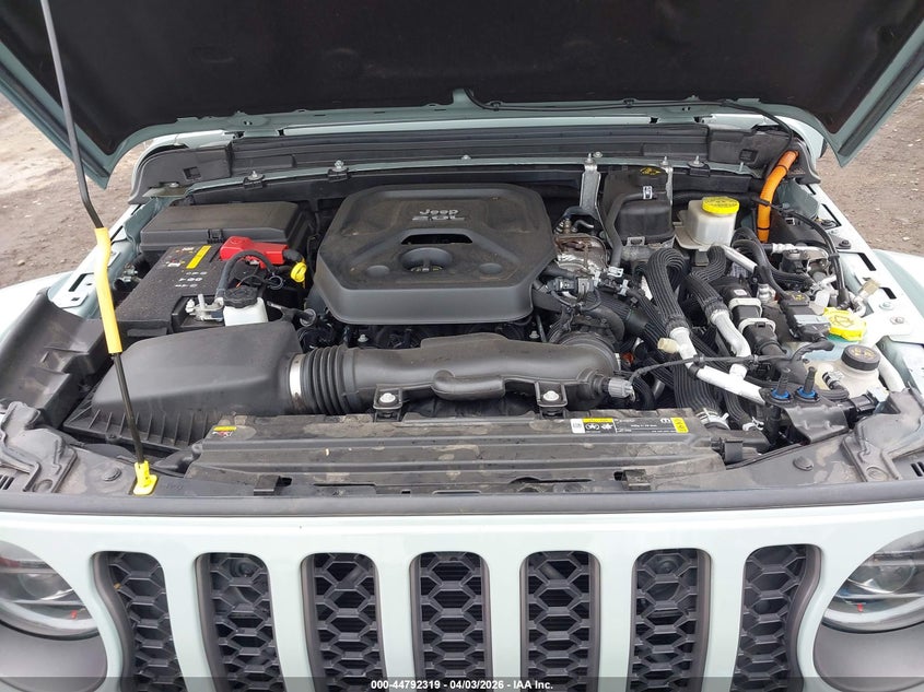 2023 Jeep Wrangler 4Xe Rubicon 4X4 VIN: 1C4JJXR65PW621257 Lot: 44792319