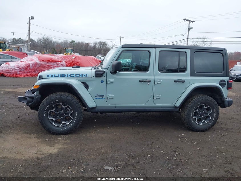 2023 Jeep Wrangler 4Xe Rubicon 4X4 VIN: 1C4JJXR65PW621257 Lot: 44792319
