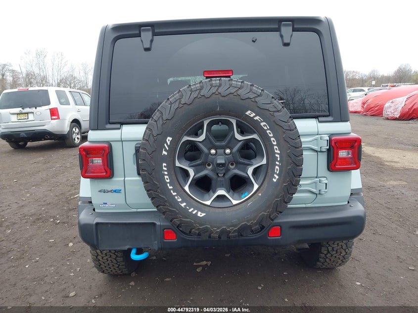 2023 Jeep Wrangler 4Xe Rubicon 4X4 VIN: 1C4JJXR65PW621257 Lot: 44792319