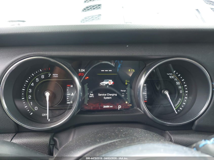 2023 Jeep Wrangler 4Xe Rubicon 4X4 VIN: 1C4JJXR65PW621257 Lot: 44792319