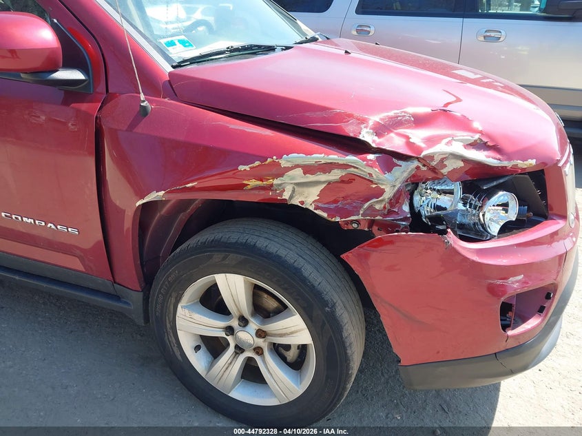 2016 Jeep Compass Latitude VIN: 1C4NJDEB6GD781369 Lot: 44792328