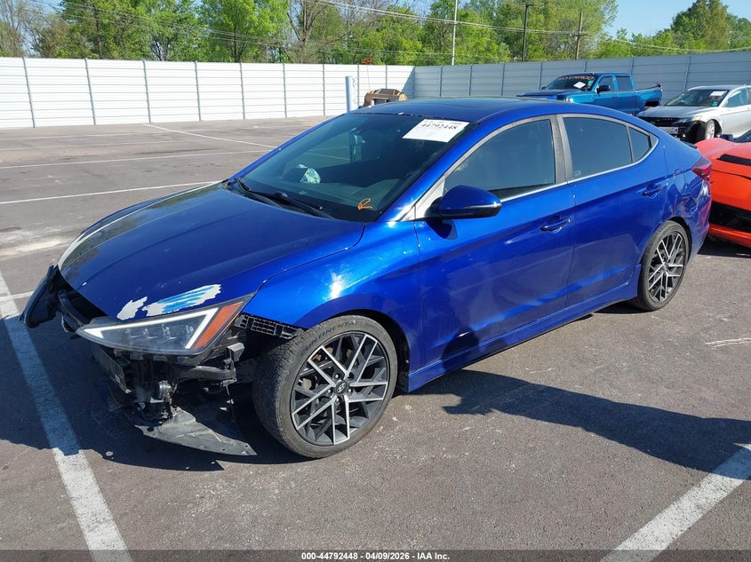 2020 Hyundai Elantra Sport KMHD04LB5LU993820 photo 1