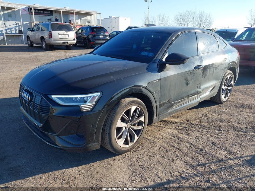 Vin: wa12abge1mb026257, lot: 45289788, audi e-tron sportback premium plus quattro 20212