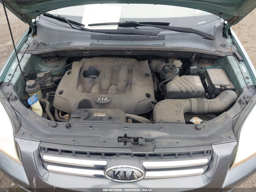 2007 Kia Sportage Lx VIN: KNDJF724277429489 Lot: 44792540