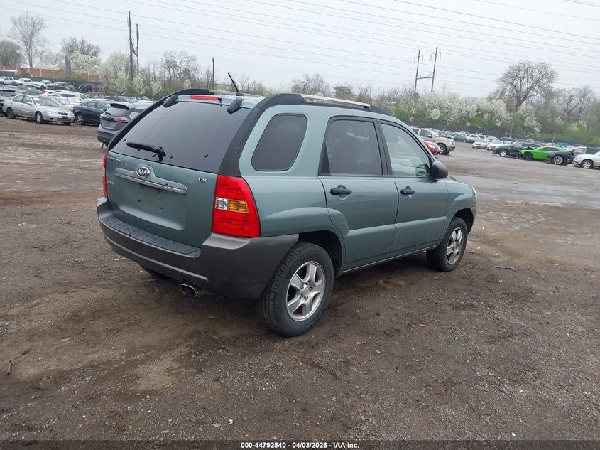 2007 Kia Sportage Lx VIN: KNDJF724277429489 Lot: 44792540