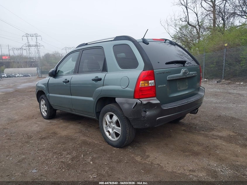 2007 Kia Sportage Lx VIN: KNDJF724277429489 Lot: 44792540