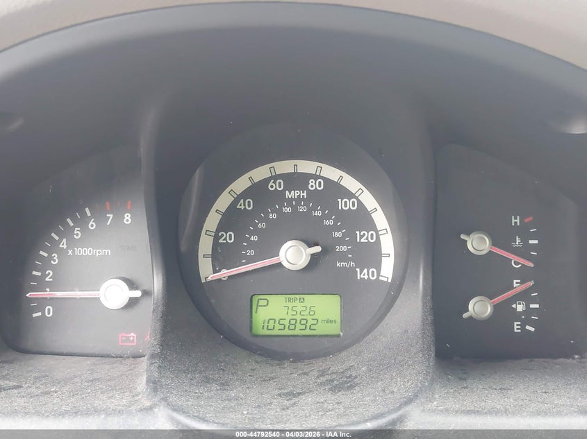 2007 Kia Sportage Lx VIN: KNDJF724277429489 Lot: 44792540