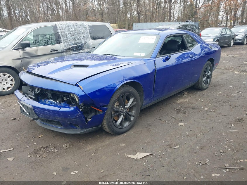 2022 Dodge Challenger Sxt Awd 2C3CDZGGXNH204529 photo 1