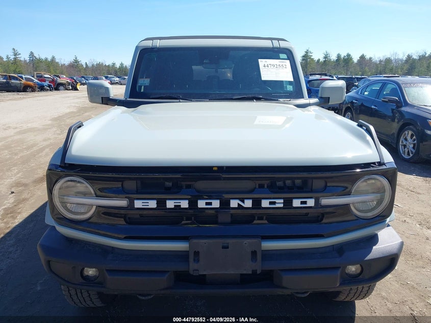 2021 Ford Bronco Outer Banks VIN: 1FMDE5BH2MLA68691 Lot: 44792552