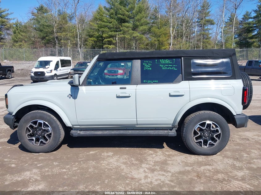 2021 Ford Bronco Outer Banks VIN: 1FMDE5BH2MLA68691 Lot: 44792552