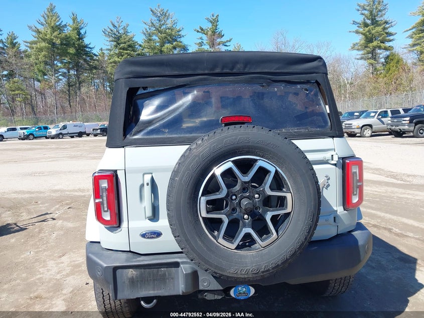 2021 Ford Bronco Outer Banks VIN: 1FMDE5BH2MLA68691 Lot: 44792552